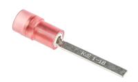 267-4473 RS PRO Insulated Crimp Blade Terminal 18mm Blade Length, 0.5mm² to 1.5mm², 22AWG to 16AWG, Red