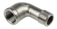 499-3316 RS PRO Stainless Steel Pipe Fitting, 90° Circular Elbow, Female R 3/8in x Male R 3/8in