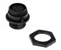 px041204s Bulgin Circular Connector, 4 Contacts, Front, Miniature Connector, Socket, Female, IP68, Buccaneer 400 Series