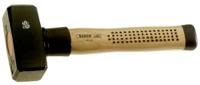 484-2000 Bahco Lump Hammer with Hickory Wood Handle, 2kg
