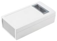 584-873 RS PRO Grey, Polystyrene Handheld Enclosure, , Display Window, IP64, 150 x 80 x 45mm
