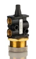 03041402 Norgren Button 3/2 Mechanical Valve 304 Series, G 1/8, 1/8, III B