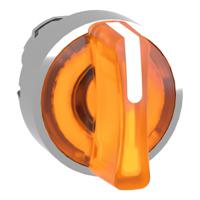 zb4bk1553 Schneider Electric Harmony XB4 Series 3 Position Selector Switch Head, 22mm Cutout, Orange Handle