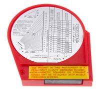 am-2 LS Starrett 90° Imperial Protractor