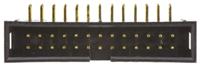 t821126a1r100ceu Amphenol Communications Solutions T821 Series Right Angle Through Hole PCB Header, 26 Contact(s), 2.54 mm Pitch, 2 Row,
