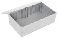 rtm500616-nat CAMDENBOSS 5000 Series Grey Die Cast Aluminium Enclosure, IP54, Grey Lid, 192 x 112 x 61mm