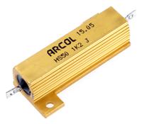 hs50-1k2-j Arcol, 1.2kΩ 50W Wire Wound Chassis Mount Resistor HS50 1K2 J ±5%
