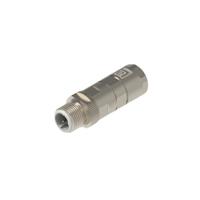 935092006-rm12cmssv4dcat5 Lumberg Automation M12 Crimp Rail Series Ethernet Connector, Cable, Cat5 Straight