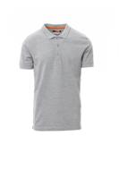 000840-0554-13001-l Payperwear VENICE MELANGE Grey 10% Polyester, 90% Cotton Polo Shirt, UK- L, EUR- L