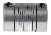 707252828 Huco Beam Coupling, 25mm Outside Diameter, 8mm Bore, 38.1mm Length Coupler
