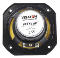 frs-10-wp-4-ohm-black Visaton 25W Cabinet Speaker, 90 Hz → 19 kHz, 4Ω