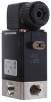 041037 Burkert Solenoid Valve , 3 Port, NO/NC, 24 V dc 1/4 in G, 6.35 mm
