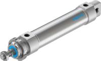 dsnu-40-125-ppv-a Festo 125 mm Pneumatic Roundline Cylinder - 196035 DSNU-40-125-PPV-A Series, Double Acting Acting