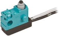 asq10320 Panasonic Pin Plunger Micro Switch, Pre-wired Terminal, 100 mA @ 30 V dc, SPST, IP67