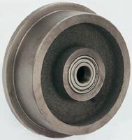 1105-cc LAG Blue Cast Iron High Load Capacity, Low Rolling Resistance Trolley Wheel, 1200kg