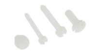 232-6878 RS PRO Nylon 600 Piece Slot Drive Screw/Bolt Kit