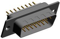 772-e15-113r001 Norcomp SEAL-D 15 Way Through Hole D-sub Connector Plug, 2.769mm Pitch