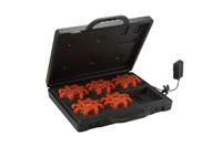 nspulsarprosq-r Nightsearcher Pulsar Pro Series Red Multiple Effect Light Module, 3.7 (Battery) V, Magnetic Mount, LED Bulb, IP65