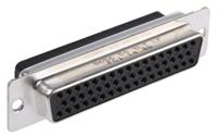 865650sltlf Amphenol Communications Solutions 8656 50 Way Cable Mount D-sub Connector Socket, 2.76mm Pitch