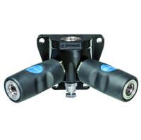 isi-088103wk PREVOST Composite Body Female Pneumatic Quick Connect Coupling, G 1/2 Female Threaded