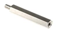 806-6698 RS PRO Standoff, M6 x M6 Thread, 55mm Body, Steel, Male/Female, 10mm Stud