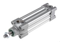 480-2197 RS PRO Pneumatic Piston Rod Cylinder - 40 mm Bore, 80 mm CDEM Series, Double Acting Acting