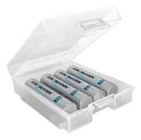 4000740 Ansmann Battery Box for 4 AA, AAA batteries