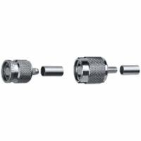 j01010r0001 Telegartner, Plug Cable Mount TNC Connector, 50Ω, Crimp Termination, Straight Body