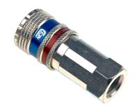 103203202 CEJN Brass, Steel Female Pneumatic Quick Connect Coupling, G 1/4 Female Threaded