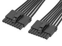 217465-1081 Molex 8 Way Female Ultra-Fit to 8 Way Female Ultra-Fit Wire to Board Cable, 150mm