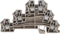 1784180000 Weidmuller  DLD Series Brown, 2.5mm², Triple-Level, Screw Termination