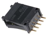 sh6-131-akk Hartmann Pushwheel Switch BCD Pushwheel Through Hole Panel Mount 100mΩ 10-way SH6-131-AKK