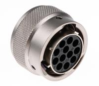 ut061412sh Souriau Sunbank by Eaton, UTO 12 Way Cable Mount MIL Spec Circular Connector Plug, Socket Contacts,Shell Size 14