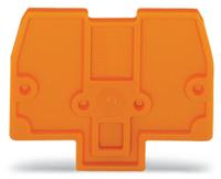 870-923 WAGO 870 Series End And Intermediate Plate for Use with Rail Mount Terminal Blocks