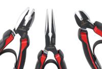 modcpea0pb Facom MOD.CPEA0PB 3-Piece Plier Set, Straight Tip, 150 mm Overall