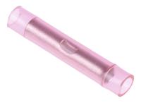 267-3997 RS PRO Butt Wire Splice Connector, Red, Insulated, Tin 22 → 16 AWG