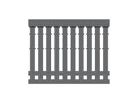 1set411019r0000 PVC Cable Trunking Accessory, 60 x 80mm