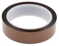 hb830-25 Hi-Bond HB830 Amber Polyimide Film Electrical Tape, 25mm x 33m
