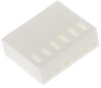 10-11-2063 Molex, KK 254 Female Connector Housing, 2.54mm Pitch, 6 Way, 1 Row