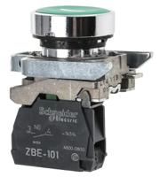 xb4ba3311 Schneider Electric Harmony XB4 Series Push Button, Panel Mount, 22mm Cutout, SPST