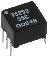 7625355enc Murata Power Solutions Through Hole Pulse Transformer 1:1.33 Turns Ratio, 2mH Prim. Inductance, 0.9Ω Prim. Resistance