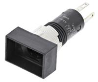 a3dj-7121 Omron Illuminated Push Button Switch, Latching, Panel Mount, 8mm Cutout, SPST