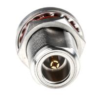 r161325000w Radiall, Jack Panel Mount N Connector, 50Ω, Clamp Termination, Straight Body