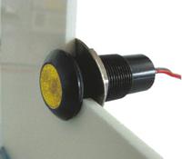 699-521-63 Marl Yellow Panel Mount Indicator, 12 → 28V, 12.7mm Mounting Hole Size, Solder Tab Termination, IP67