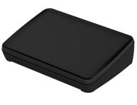 35107045hmt1-bop-70-pq-9005 Bopla BoPad Series Black ABS Desktop Enclosure, Sloped Front, 215 x 150 x 53mm