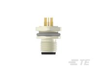 t4142012081-000 TE Connectivity Circular Connector, 8 Contacts, Front, M12 Connector, Plug, Male, IP67, M12 Series