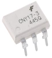 cny173m onsemi, CNY173M DC Input Transistor Output Optocoupler, Through Hole, 6-Pin PDIP