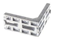 3842523570 Bosch Rexroth M8 Angle Bracket, Connecting Component, Strut Profile 45 mm, Groove Size 10mm