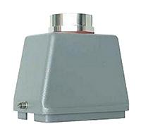 09300480442 Harting Han B Heavy Duty Power Connector Hood, PG42 Thread, Top Entry