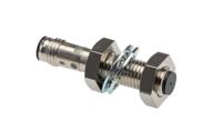 e2e-x4b1t8-m5 Omron Inductive Threaded Barrel Proximity Sensor, M8, 4 mm Detection, PNP NO, 10 → 30 V dc